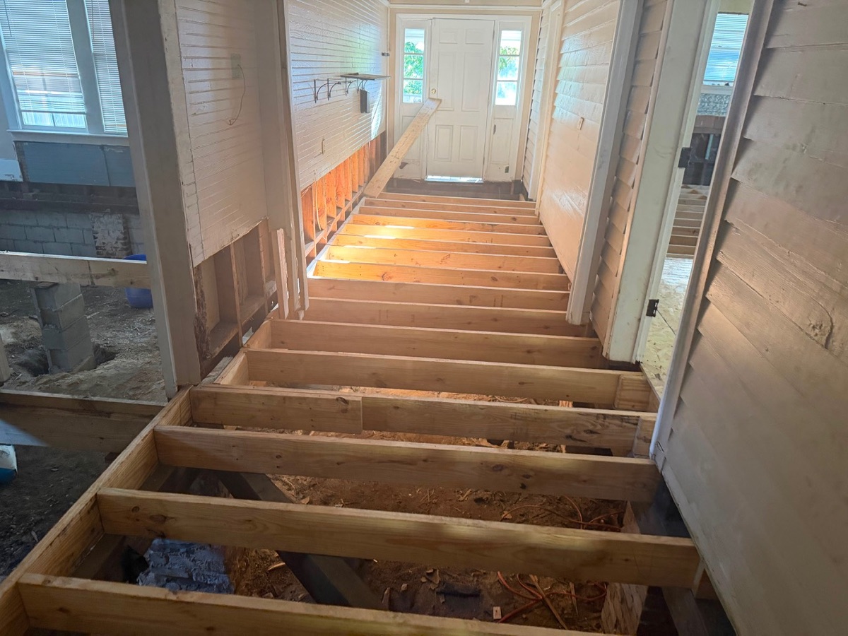Interior framing repair by JMO Construction LLC